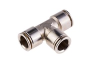 Rýchlospojka, kovový T-kus, 8 mm Rýchlospojka, kovový T-kus, 8 mm