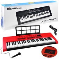 Veľká klávesnica Organ 61 kláves + mikrofón IN0140