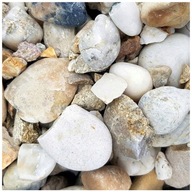 Záhradné kamene kamienky Medový štrk 32-60 20KG