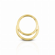 Zlaté klikacie náušnice Daith Septum Hoop 1.2/10 Zlaté klikacie náušnice Daith Septum Hoop 1.2/10
