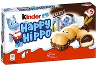 Tyčinky Kinder Happy Hippo 5 ks.