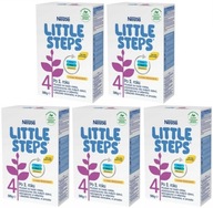 5x Nestlé LITTLE STEPS 4 ďalšie mlieko 500g 5x Nestlé LITTLE STEPS 4 ďalšie mlieko 500g