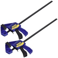 QUICK GRIP MINI rýchloupínacia stolárska svorka 300mm 2ks IRWIN T54122EL7 QUICK GRIP MINI rýchloupínacia stolárska svorka 300mm 2ks IRWIN T54122EL7