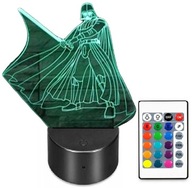 3D LED USB STAR WARS LAMPA LORD VADER DIAĽKOVÝ MEČ 3D LED USB STAR WARS LAMPA LORD VADER DIAĽKOVÝ MEČ