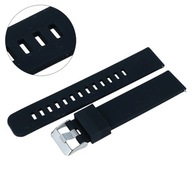 DILOY BLACK silikónový kaučuk, mäkký, 18mm DILOY BLACK silikónový kaučuk, mäkký, 18mm