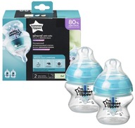 Antikoliková fľaša ADVANCED Tommee Tippee 2x150 m Antikoliková fľaša ADVANCED Tommee Tippee 2x150 m