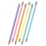 HB ceruzka s gumou Pastel Colorino ORANGE
