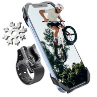 Silikónový držiak na telefón, smartfón, bicykel, skúter, motocykel + kľúč Silikónový držiak na telefón, smartfón, bicykel, skúter, motocykel + kľúč