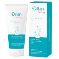 Oillan Baby gél 3v1 na kúpanie, umývanie tela a vlasov 200 ml Oillan Baby gél 3v1 na kúpanie, umývanie tela a vlasov 200 ml