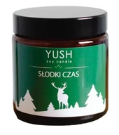 VIANOČNÁ SVIEČKA JUSH BOBUĽKY ŠKORICA ZÁZVOR SLADKÉ VIANOČNÁ SVIEČKA JUSH BOBUĽKY ŠKORICA ZÁZVOR SLADKÉ