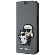 Kryt Karl Lagerfeld pre iPhone 14 strieborný Kryt Karl Lagerfeld pre iPhone 14 strieborný