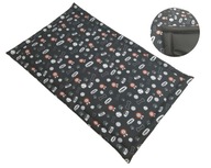 Vodotesná podložka do klietky 75x55 ČIERNA