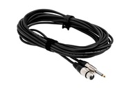 Samec XLR mikrofónový kábel Jack 6,3 mm mono 10m