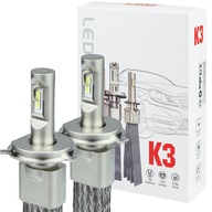 H4 K3 CSP LED ŽIAROVKY PASÍVNE SUPER JASNÉ 20000lm H4 K3 CSP LED ŽIAROVKY PASÍVNE SUPER JASNÉ 20000lm