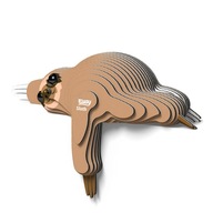 Eugy 3D leňochod puzzle 11 x 6,5 cm kartón Eugy 3D leňochod puzzle 11 x 6,5 cm kartón
