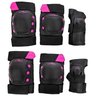 Chrániče Raven Dexard Black/Pink M Chrániče Raven Dexard Black/Pink M