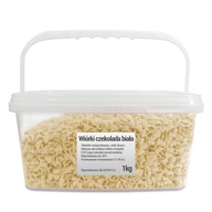Biele čokoládové lupienky 1 kg | Dekorácia na dezerty Biele čokoládové lupienky 1 kg | Dekorácia na dezerty