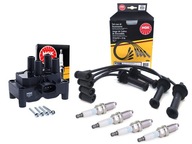NGK KÁBLE ZÁSTRČKY COIL FORD FOCUS MK1 MK2 1.4 1.6 NGK KÁBLE ZÁSTRČKY COIL FORD FOCUS MK1 MK2 1.4 1.6