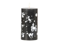 Čierna halloweenska sviečka - 13 cm - 1 ks. Čierna halloweenska sviečka - 13 cm - 1 ks.