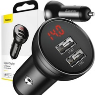 NABÍJAČKA DO AUTO VOLTMETER 2xUSB LCD 12/24V NABÍJAČKA DO AUTO VOLTMETER 2xUSB LCD 12/24V