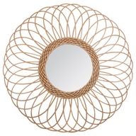 okrúhle nástenné zrkadlo 57 cm do predsiene obývačky