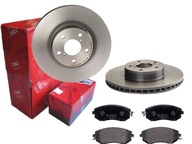 TRW PREDNÉ KOTOUČE, DESTIČKY, FORESTER SH GT86 276MM TRW PREDNÉ KOTOUČE, DESTIČKY, FORESTER SH GT86 276MM