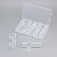 Organizér na korálky Plast 175x108x26mm 1 ks Organizér na korálky Plast 175x108x26mm 1 ks