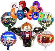 VEĽKÁ SADA NARODENINOVÝCH BALÓNOV ROBLOX 17 ks VEĽKÁ SADA NARODENINOVÝCH BALÓNOV ROBLOX 17 ks