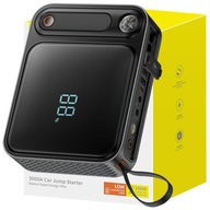 BASEUS POWERBANK JUMPŠTART PRE ŠTARTOVACIE ZARIADENIE AUTA 3000A ČIERNA BASEUS POWERBANK JUMPŠTART PRE ŠTARTOVACIE ZARIADENIE AUTA 3000A ČIERNA