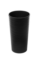 Lamelový kvetináč LILIA ŁUTO priem 25 cm + vložka Lamelový kvetináč LILIA ŁUTO priem 25 cm + vložka