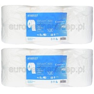 Velvet JUMBO toaletný papier (18cm) 2 balenia|a'12 biely|100m|2 vrstvy|celulóza*