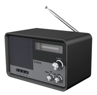 NoVEEN kuchynské rádio WOOD RETRO bluetooth USB NoVEEN kuchynské rádio WOOD RETRO bluetooth USB