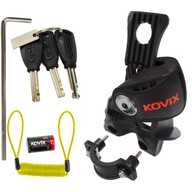 DISKOVÝ ZÁMOK S ALARMOM KOVIX KNS6 BLK ALARM DISKOVÝ ZÁMOK S ALARMOM KOVIX KNS6 BLK ALARM