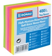 Notes Donau 76x76mm (1x400) mix neón Notes Donau 76x76mm (1x400) mix neón