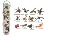 Sada 12 mini hmyzu a pavúkov