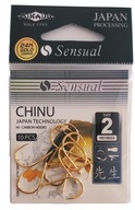 Háčiky MIKADO SENSUAL CHINU No.2 Gold 10ks