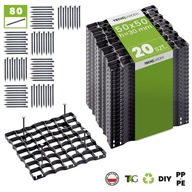 20x Driveway Parking Grid + kotva 80 ks 20x Driveway Parking Grid + kotva 80 ks