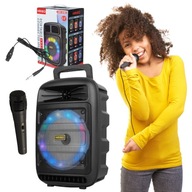 Karaoke set reproduktorový mikrofón LED bezdrôtový Karaoke set reproduktorový mikrofón LED bezdrôtový