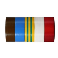 Izolačné pásky, farebné, 0,13mmx19mmx10m, 5 ks, Izolačné pásky, farebné, 0,13mmx19mmx10m, 5 ks,