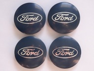 4x Emblémy pre ráfiky FORD 56 mm, námornícka modrá 4x Emblémy pre ráfiky FORD 56 mm, námornícka modrá