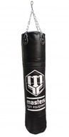 Kožené boxovacie vrece 150/35 cm prázdne WWS-MASTERS čierne