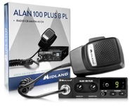 CB RÁDIO MIDLAND ALAN 100 PLUS B PL