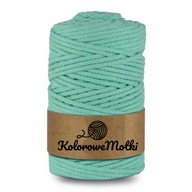 String tkané s jadrovým makramom 5 mm 100m celadon String tkané s jadrovým makramom 5 mm 100m celadon