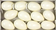 Veľkonočné vajíčko, vajíčko, lakovaný, krémový prívesok 10 cm