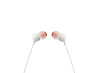 Slúchadlá JBL T110 biele, s mikrofónom Slúchadlá JBL T110 biele, s mikrofónom