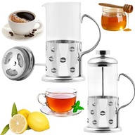 Sklenený lúhovač na čaj kávové bylinky 600 ML Berretti BROCCA 4374 Sklenený lúhovač na čaj kávové bylinky 600 ML Berretti BROCCA 4374