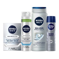 NIVEA MEN Silver Protect Sada pánskej kozmetiky NIVEA MEN Silver Protect Sada pánskej kozmetiky