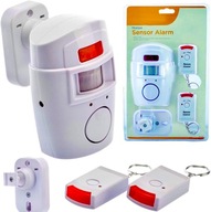 BEZDRÔTOVÝ ALARM POHYBOVÝ SENZOR 105dB + 2 DIAĽKOVÉ OVLÁDAČE BEZDRÔTOVÝ ALARM POHYBOVÝ SENZOR 105dB + 2 DIAĽKOVÉ OVLÁDAČE