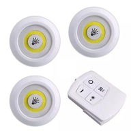 3X LED LAMPA S DIAĽKOVÝMI BATÉRIAMI BEZDRÔTOVÁ LAMPA 3X LED LAMPA S DIAĽKOVÝMI BATÉRIAMI BEZDRÔTOVÁ LAMPA