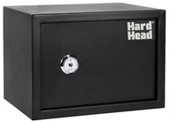 Oceľový nástenný trezor s kľúčom veľkosti A4 16L HARD HEAD Oceľový nástenný trezor s kľúčom veľkosti A4 16L HARD HEAD